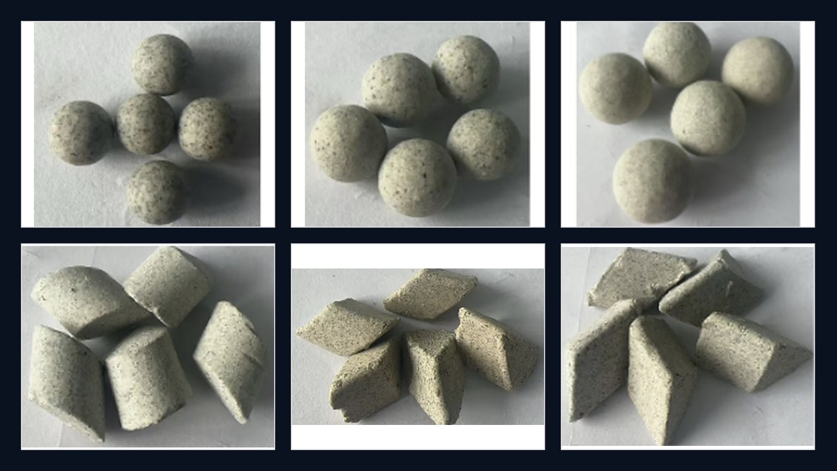 Chamfering media collage